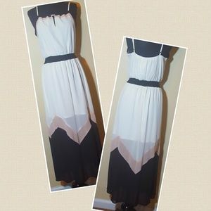 Women's spaghetti strap maxi dress